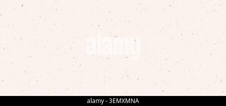 Seamless craft cream grain paper texture. Light beige dotted speckle background. Vintage old ecru repeating wallpaper. Recycle surface backdrop with specks, flecks, particles. Vector off white old bg Stock Vector