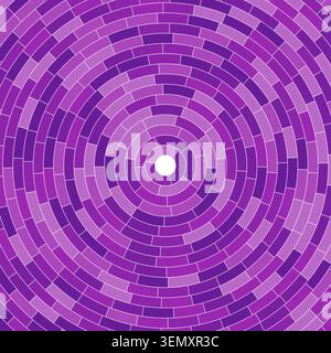 Segments centered. Abstract pattern. Solid cells in frame. Lightweight. Large padding. Trending vector illustration. Stock Vector
