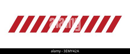 Red diagonal stripes pattern element for graphic design Vector Stock Vector
