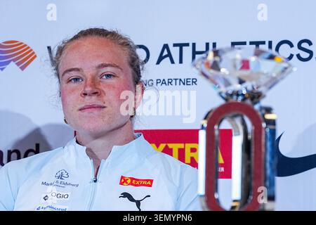 Oslo 20260609 Henriette Jaeger At A Press Conference Before The oslo-20260609-henriette-jaeger-at-a-press-conference-before-the