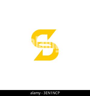 Letter S logo Design. Initial Letter S Icon Stock Vector