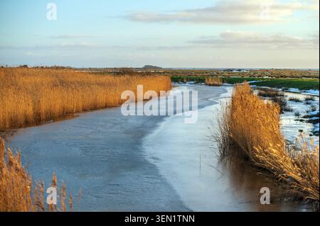 Krüts-Wai near Keitum on Sylt Stock Photo