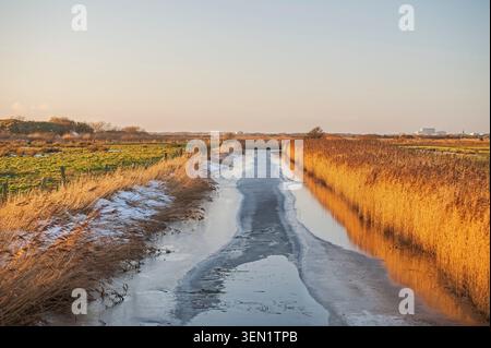 Krüts-Wai near Keitum on Sylt Stock Photo