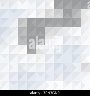 Abstract gradient shadow tiles pattern with marketable vector styling for backgrounds, posters, and design templates. Stock Vector