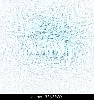 Tech Halftone Circles vector background with modern stock-friendly styling for microstock and commercial design projects. Stock Vector