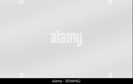 Abstract tech AI white pattern, halftone polka dot Stock Vector