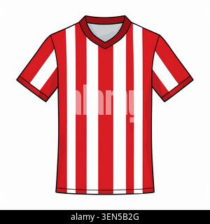 Soccer jersey template sublimation Sports jersey and tshirt gaming sports design mockup for football player soccer jersey sport tshirt template design Stock Vector