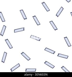 pattern game nameplate cartoon. metal plaque, office signage, nameplate wall game nameplate sign. seamless symbol vector illustration Stock Vector