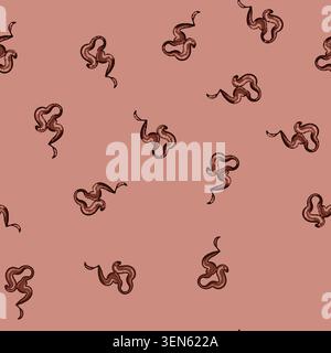 seamless pattern sweet chocolate drip sause cartoon. topping ganache, decadent rich, smooth indulgent sweet chocolate drip sause sign vector Stock Vector