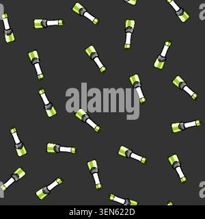 seamless pattern capacity smoothie blender cartoon. motor blades, durable efficient, compact versatile capacity smoothie blender sign vector Stock Vector