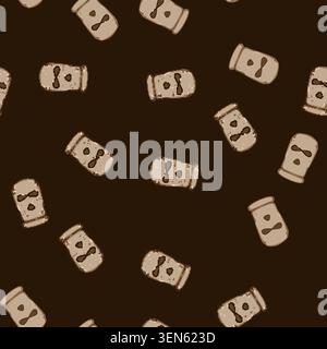 seamless pattern snow ski mask cartoon. protection gear, cold warmth, outdoor sport snow ski mask sign vector Stock Vector