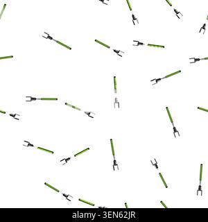 pattern hand selfie stick cartoon. smartphone cell, monopod self, man black hand selfie stick sign vector Stock Vector