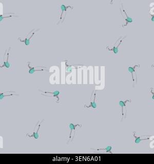 pattern sustainable low flow showerhead cartoon. savings green, shower f, energy home sustainable low flow showerhead sign. seamless vector illustrati Stock Vector