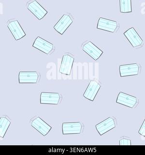 pattern clean shower cabin cartoon. room water, interior cubicle, wet head clean shower cabin sign. seamless vector illustration Stock Vector