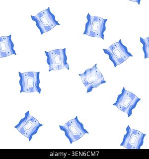 pattern wash water wipes cartoon. glass window, cleaner tissue wash water wipes sign. seamless symbol vector illustration Stock Vector