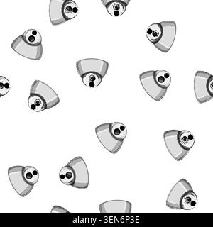 pattern surveillance ip camera cartoon. safety cctv, system private surveillance ip camera sign vector Stock Vector