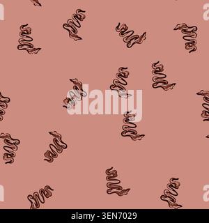 seamless pattern ganache chocolate drip sause cartoon. decadent rich, smooth indulgent, homemade recipe ganache chocolate drip sause sign vector Stock Vector