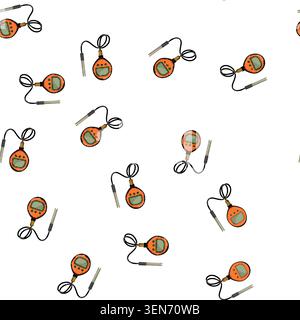 pattern scale ph meter color icon vector. scale ph meter sign. isolated symbol illustration Stock Vector