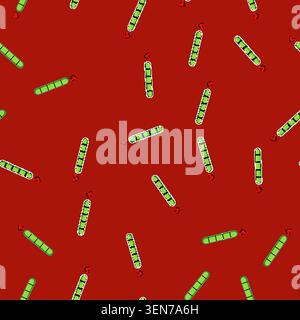 seamless pattern energy health bar cartoon. level ui, interface loading, hemeter 8bit energy health bar sign vector Stock Vector