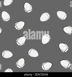 seamless pattern comfort toilet seat cartoon. installation cleaning, durability style, shape size comfort toilet seat sign vector Stock Vector