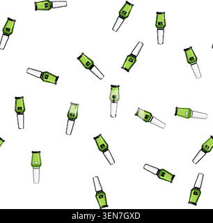 pattern speed smoothie blender cartoon. capacity motor, blades durable, efficient compact speed smoothie blender sign vector Stock Vector