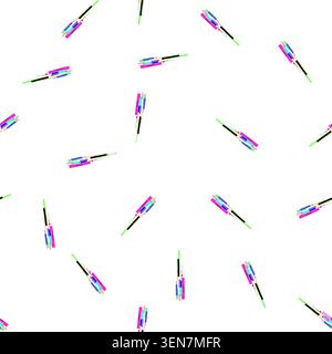 pattern disruption glitch error cartoon. flaw issue, defect problem, breakdown distortion disruption glitch error sign vector Stock Vector