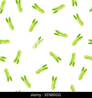 pattern hang clothespin cartoon. clothes wood, plastic metal, clothespeg clothespin hang clothespin sign. seamless symbol vector illustration Stock Vector