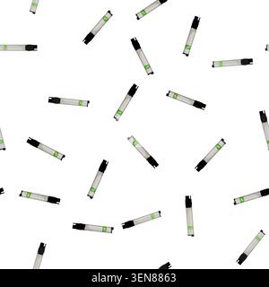 pattern acid ph meter color icon vector. acid ph meter sign. isolated symbol illustration Stock Vector