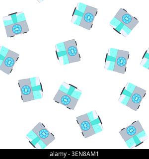 pattern humidify humidifier air cartoon. cleaner aromatherapy, vapor diffuser humidify humidifier air sign. seamless symbol vector illustration Stock Vector