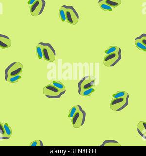 pattern polish shoe cleaning cartoon. brush laces, suede leather, scrub wipe polish shoe cleaning sign. seamless vector illustration Stock Vector
