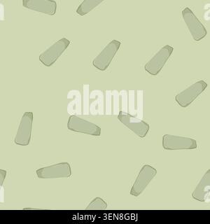 seamless pattern mattress camp mat cartoon. mattress camp mat sign vector Stock Vector