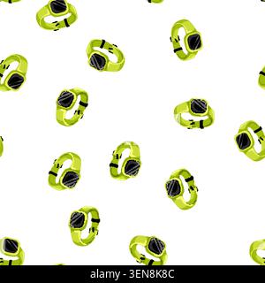 pattern worlout watch tracker cartoon. worlout watch tracker sign vector Stock Vector