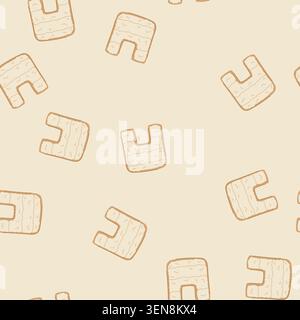 pattern rug bath mat cartoon. carpet floor, picnic roll, color rag rug bath mat sign. seamless vector illustration Stock Vector