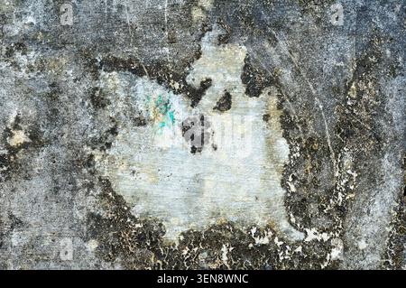 Dark Grunge Concrete Wall Texture Background Stock Photo