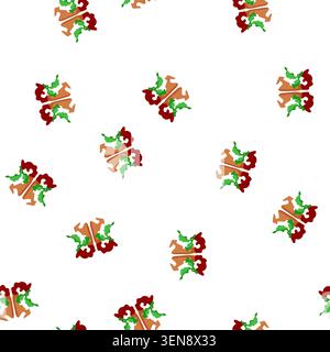 pattern Symmetrical abstract pattern resembling an inkblot, representing psychological assessment, human perception, interpretation, and mental health Stock Vector