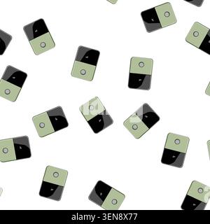 pattern train 5g modem cartoon. router wifi, speed internet train 5g modem sign vector Stock Vector