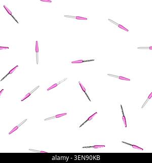 pattern buffer nail file cartoon. shape polish, care tool, salon beauty buffer nail file sign vector Stock Vector
