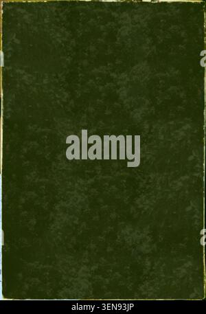 Photography mockup featuring a textured green paper frame with distressed vintage edges and a blank central space for design or image insertion. Stock Photo