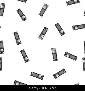 pattern drink capsule coffee maker cartoon. breakfast cafe, caffeine hot drink capsule coffee maker sign vector Stock Vector