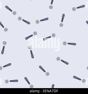 pattern bean portafilter coffee cartoon. cup cafe, bar filter, logo italy bean portafilter coffee sign. seamless vector illustration Stock Vector