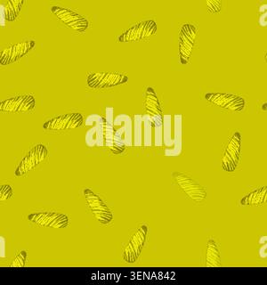 seamless pattern pad camp mat cartoon. pad camp mat sign vector Stock Vector