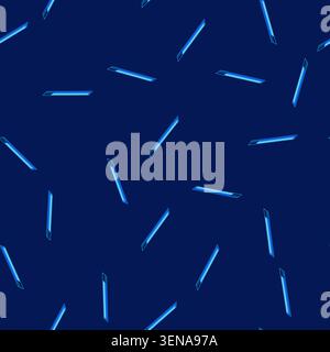 seamless pattern Futuristic interface element showing a horizontal bar filling up to indicate progress or a level, commonly used in video games and di Stock Vector
