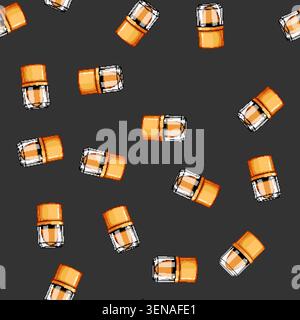 seamless pattern black shoe polish cream cartoon. shine business, repair wax, brown table black shoe polish cream sign vector Stock Vector