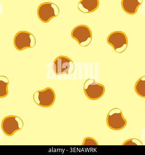 pattern blank mouse pad cartoon. view mat, table desk, template wireless blank mouse pad sign. seamless vector illustration Stock Vector