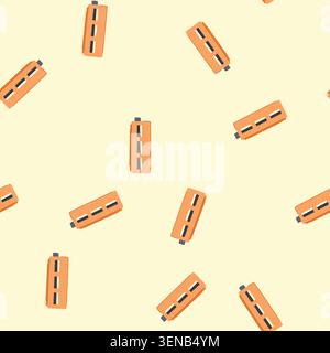pattern computer usb hub cartoon. mouse notebook, charge port, desk pc computer usb hub sign. seamless vector illustration Stock Vector