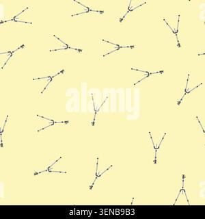 pattern video tripod camera cartoon. digital vintage, black isometric, movie phone video tripod camera sign. seamless vector illustration Stock Vector