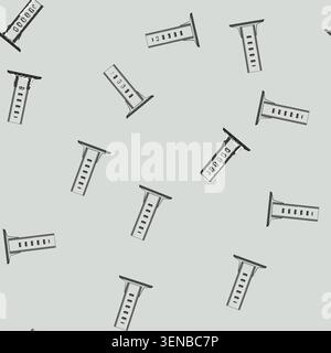 seamless pattern equipment usb hub cartoon. connect device, cable data equipment usb hub sign vector Stock Vector