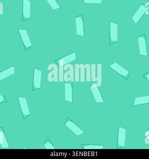 seamless pattern office mouse pad cartoon. empty mockup, accessory keyboard, button shape office mouse pad sign vector Stock Vector