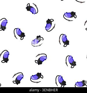 pattern wash steam cleaner cartoon. house mop, dry furniture, kitchen equipment wash steam cleaner sign vector Stock Vector