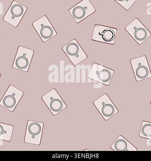 seamless pattern charger power bank wireless cartoon. portable fast, charging compact, efficient usb charger power bank wireless sign vector Stock Vector